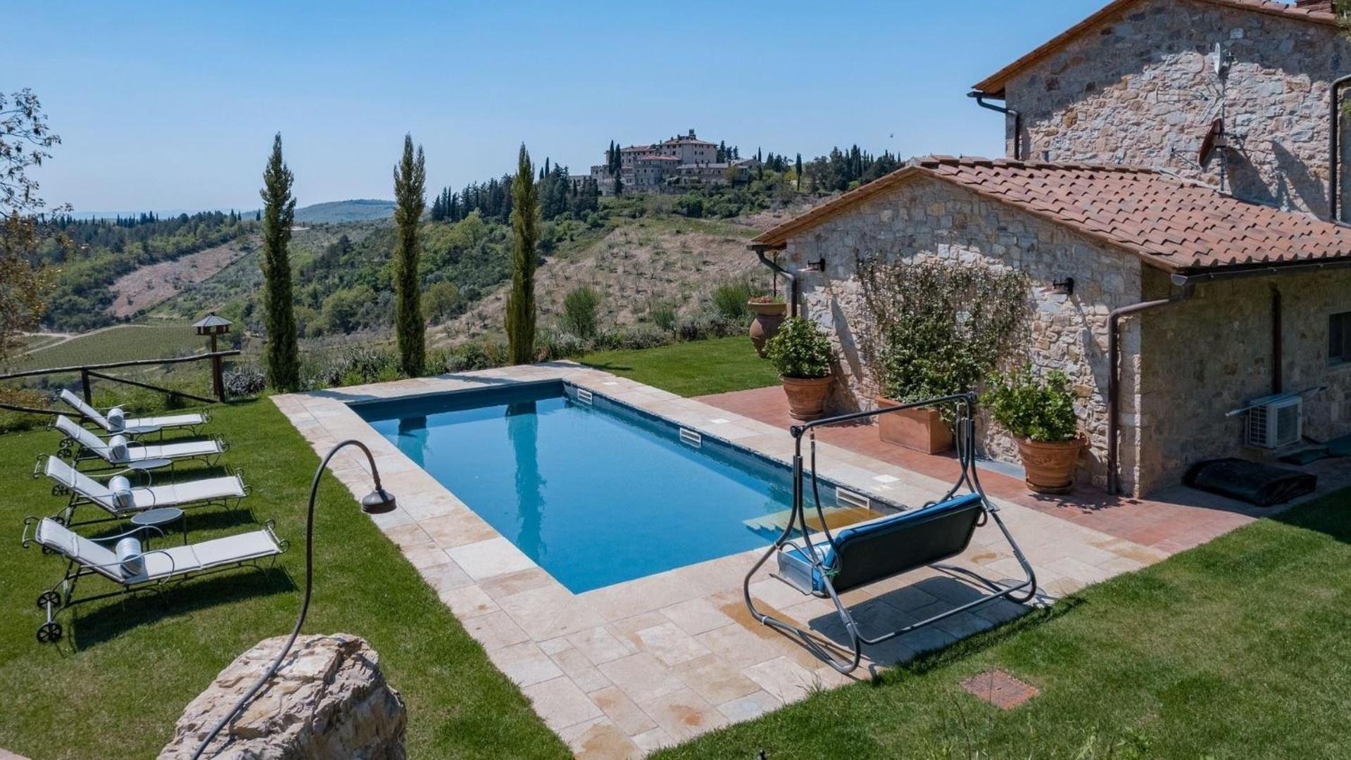 Casa Perano Villa Джайоле ин Кианти Екстериор снимка